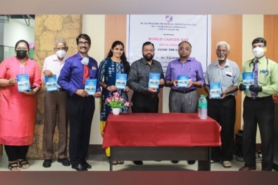 Booklet on Cancer and its treatment released on World Cancer Day at Dr Kamakshi Memorial Hospital