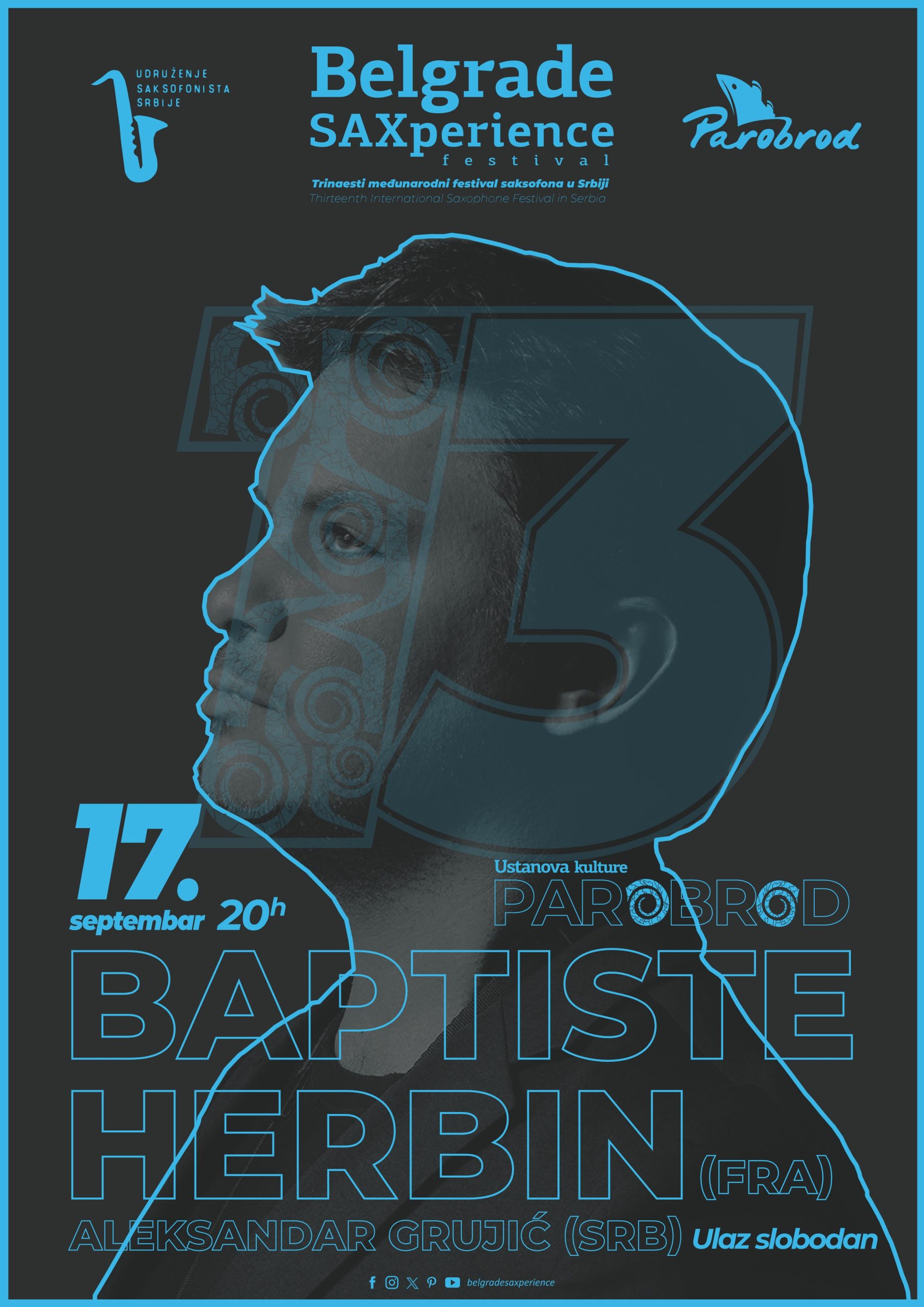 13. Belgrade SAXperience od 17. septembra 1