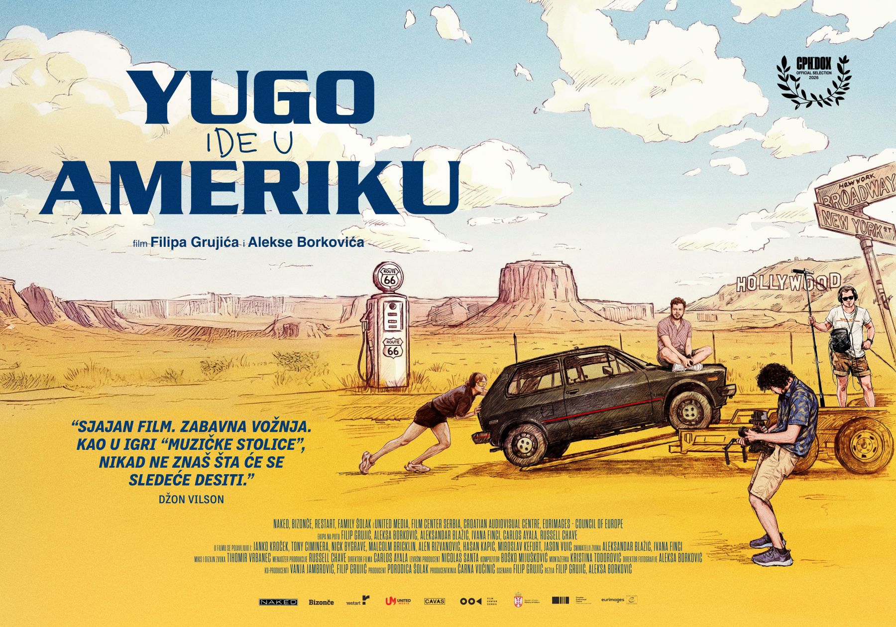 INTERVJU Filip Grujić i Aleksa Borković, autori filma "Yugo ide u Ameriku": Odrastali smo uz titulu „najgori“, i to vremenom umori 3 Yugo ide u Ameriku
