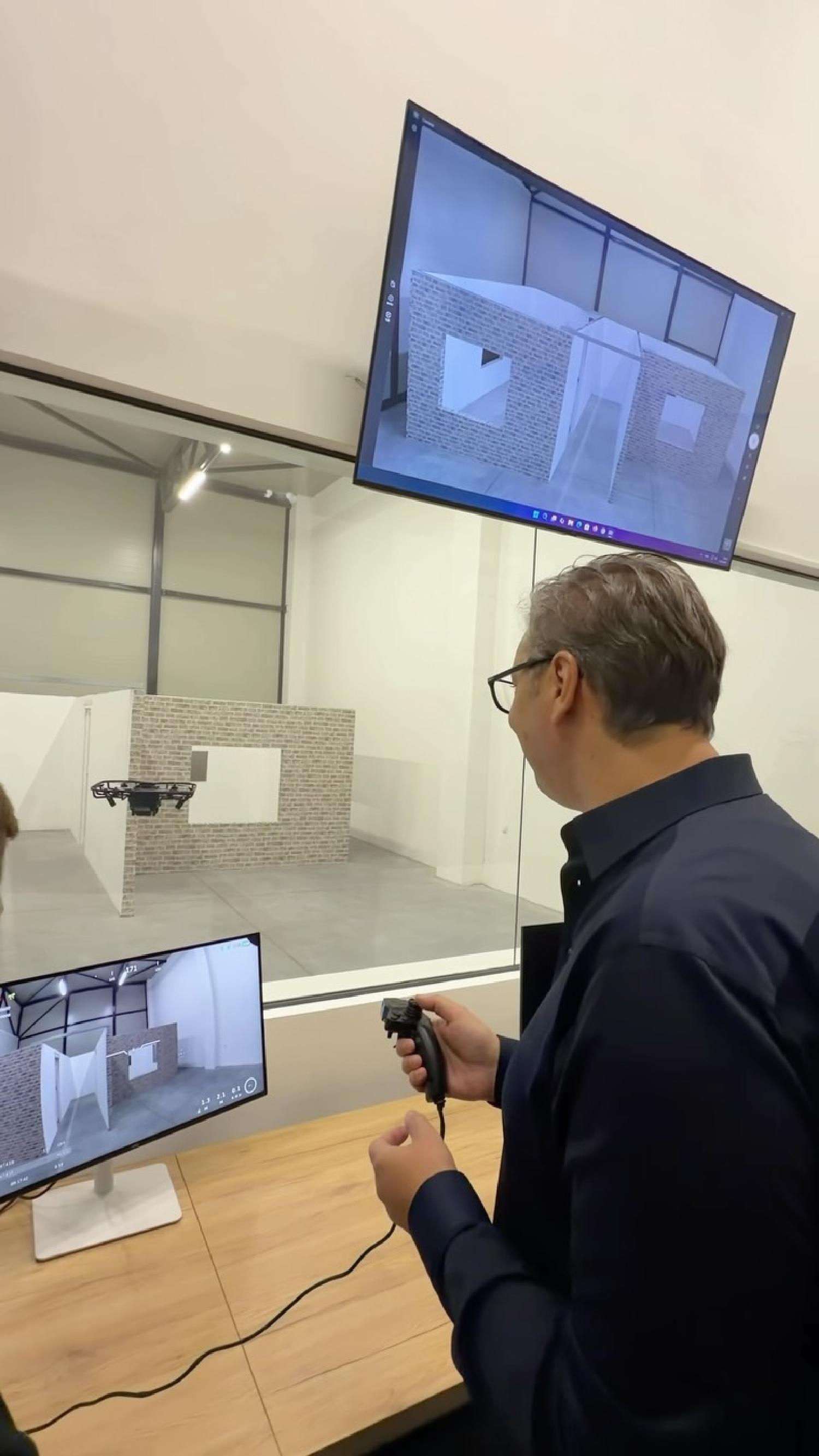vučić na otvaranju fabrike dronova, fabrika dronova u beogradu