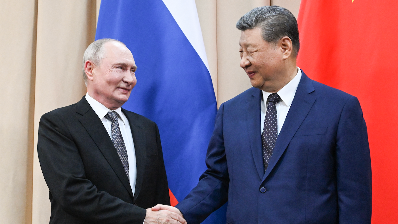 Si Đinping i Vladimir Putin