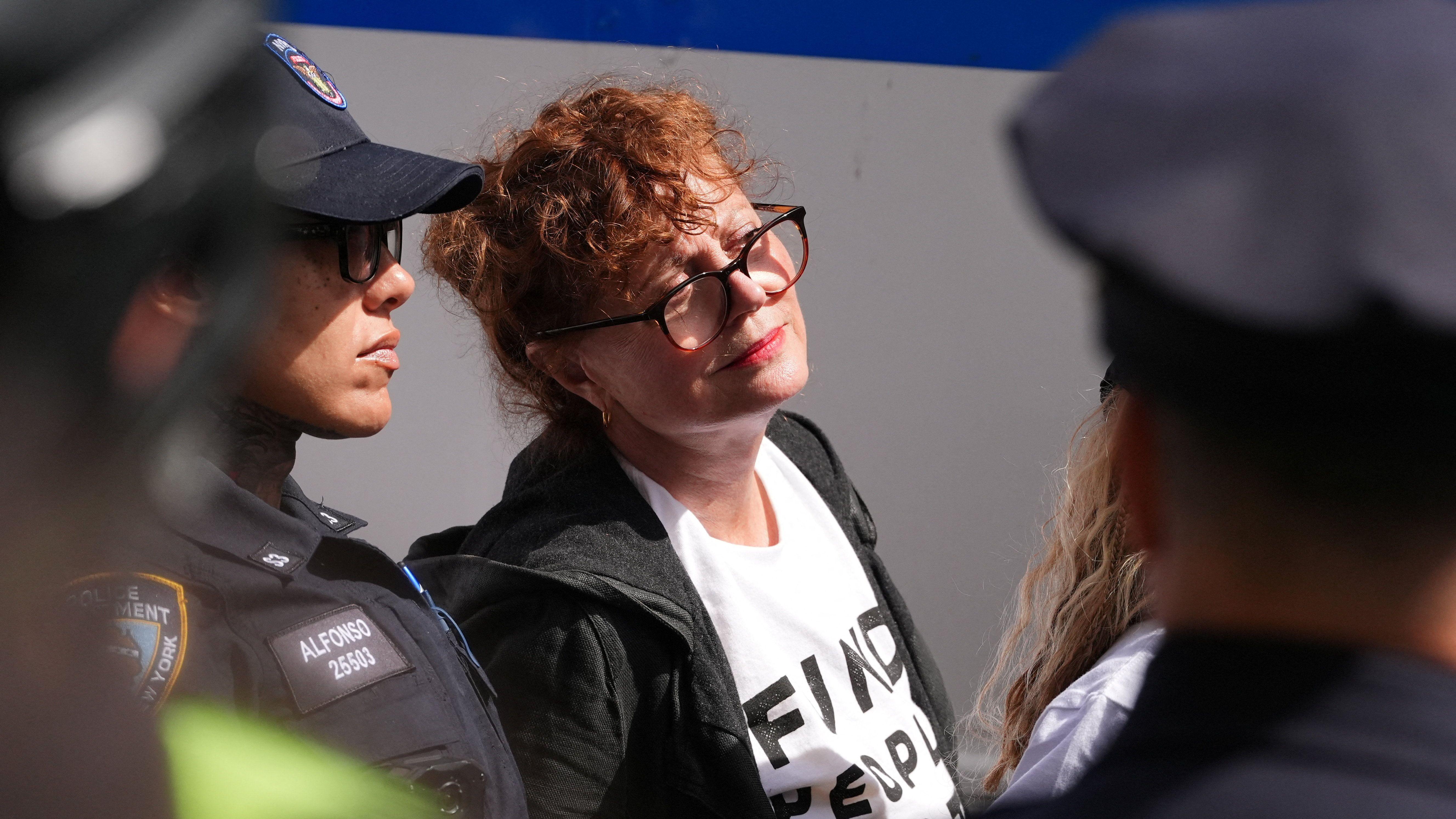 Glumica Suzan Sarandon privedena na propalestinskom skupu u Njujorku