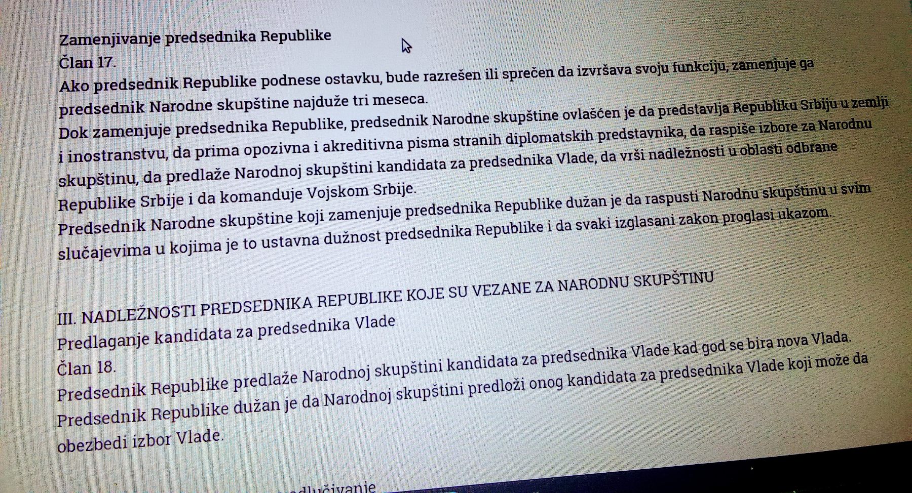 Nakon Vučićeve ostavke, Ana Brnabić će postati prva osoba koja je obavljala tri najvažnije funkcije u zemlji 5