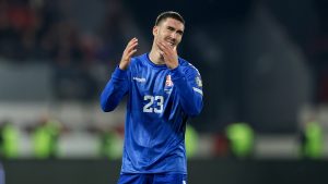 Dušan Vlahović, Srbija - Albanija