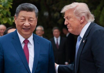 tramp i si đinping u pekingu u maju
