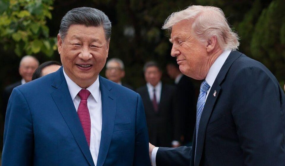 tramp i si đinping u pekingu u maju