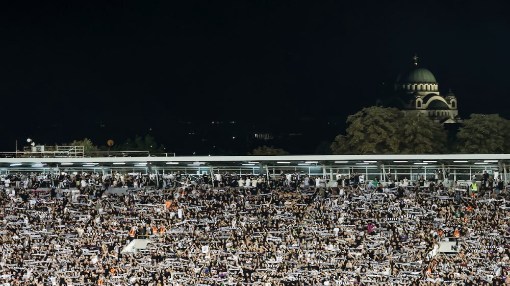 Partizan navijači, Foto: Vatroslav Hladny/Starsport