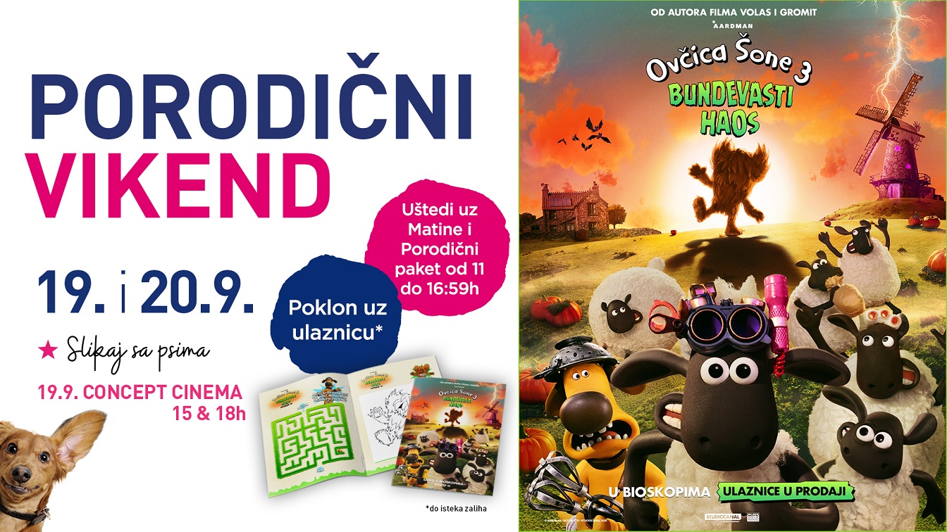 Film „Ovčica Šone 3: Bundevasti haos“ stiže u bioskope 1