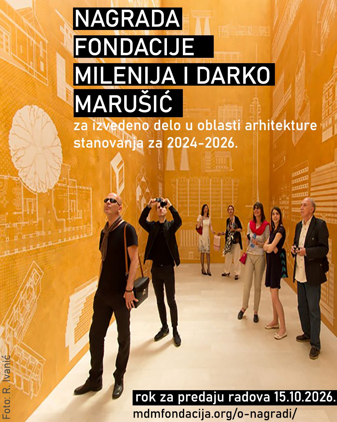 Fondacija „Milenija i Darko Marušić“ raspisala konkurs za drugu regionalnu nagradu iz oblasti arhitekture stanovanja 2
