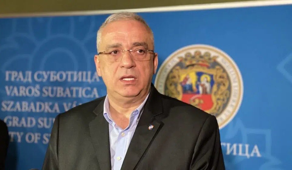 Stevan Bakić, gradonačelnik Subotice