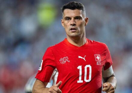 Granit Džaka u dresu švajcarske reprezentacije