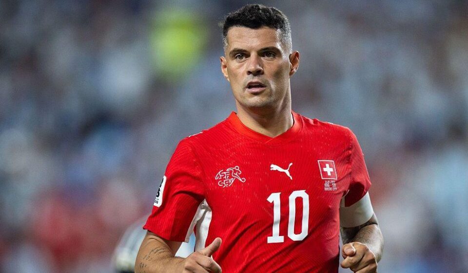 Granit Džaka u dresu švajcarske reprezentacije