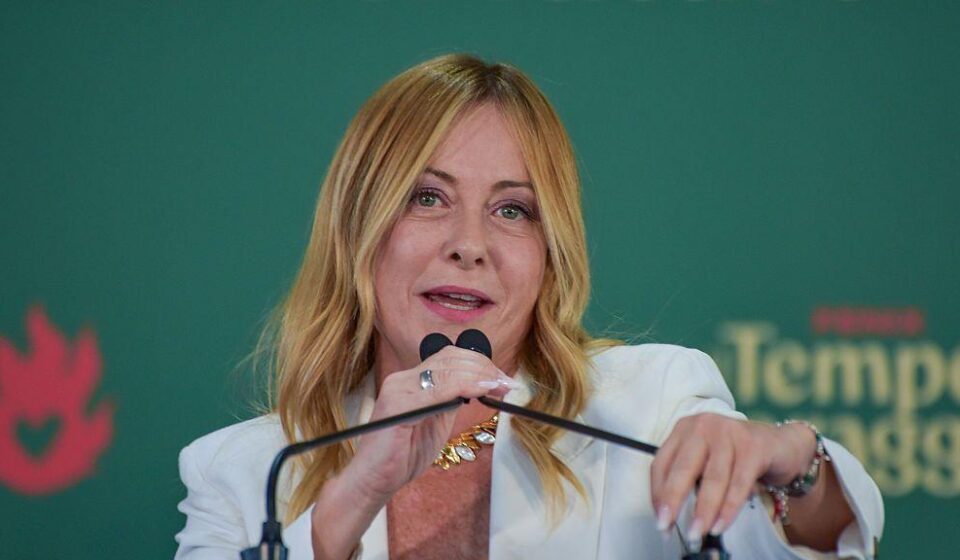 Italijanska premijerka Đorđa Meloni