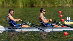 Martin Mačković i Nikolaj Pimenov, Foto: EPA/PHILIPP SCHMIDLI