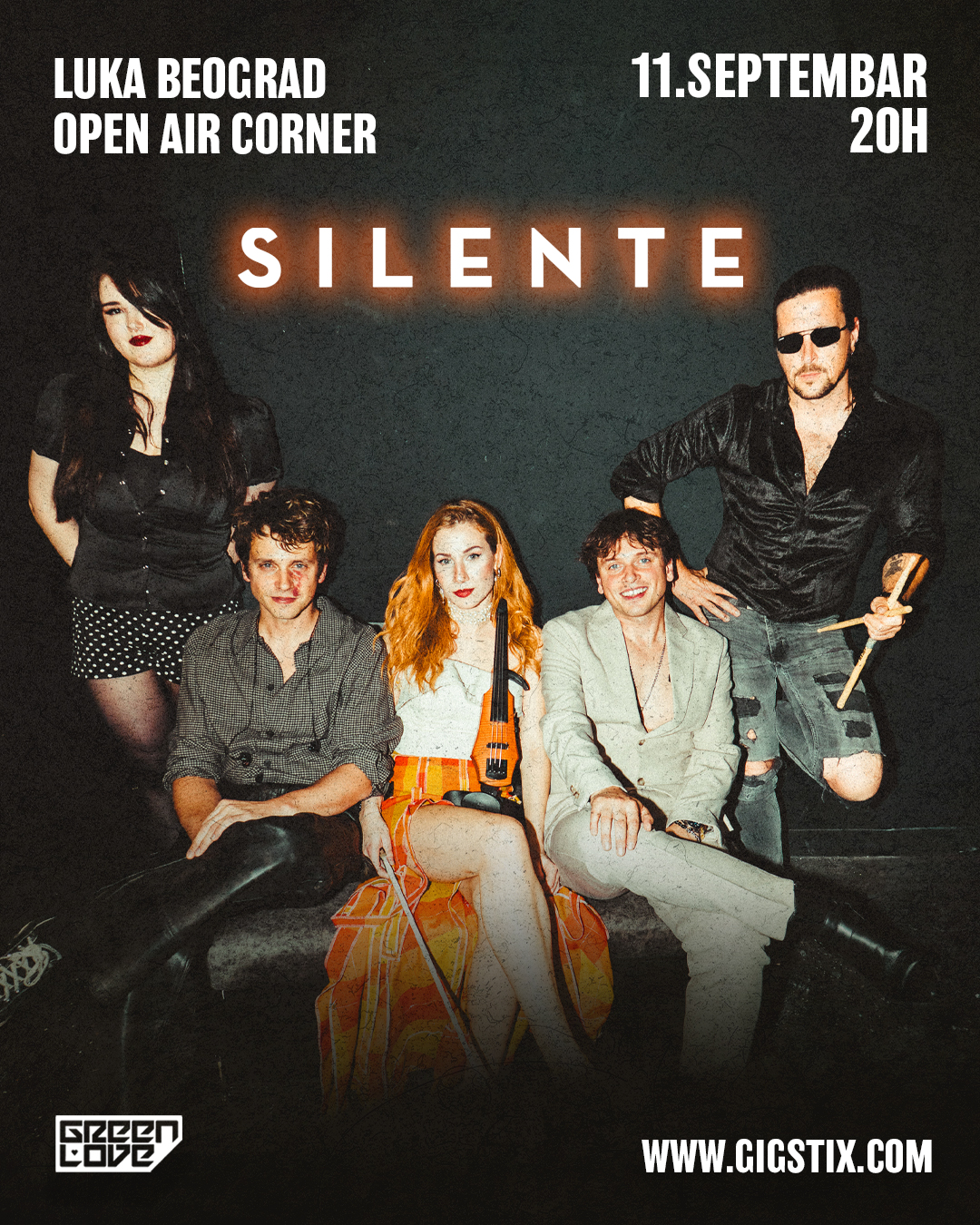 Najveći beogradski koncert benda Silente 11. septembra u Luci Beograd 1