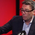 Endi Barnam tokom intervjua za emisiju „Today” na BBC Radiju 4