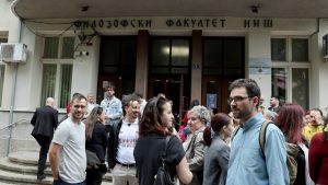 Odbrana Filozofskog u Nišu: Slobodni univerzitet poziva na skup kod Banovine u ponedeljak 2