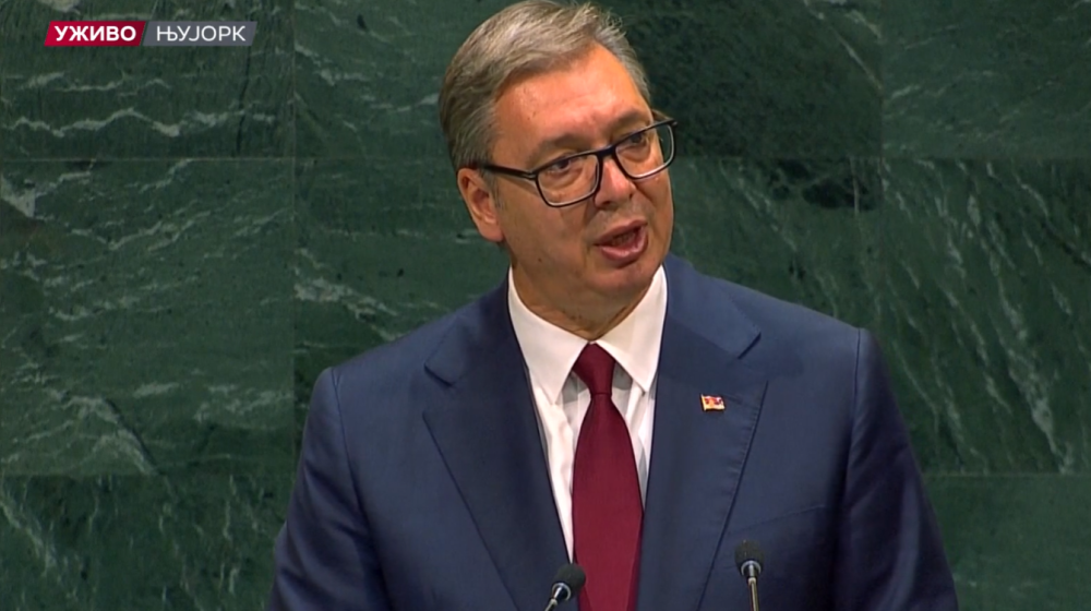 Šta je Vučić u UN rekao o Hrvatskoj? 5