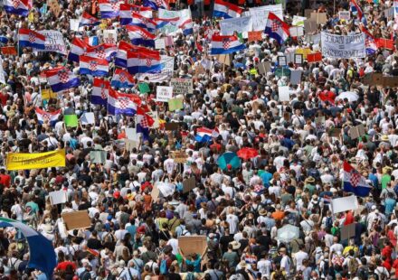 Protest u Zagrebu
