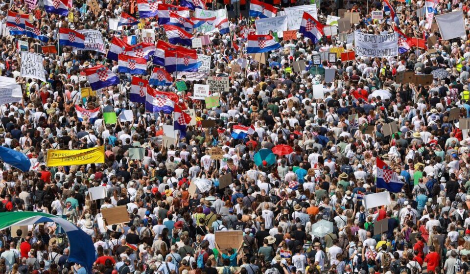 Protest u Zagrebu
