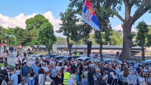 Studenti pripremaju "doček za predsednika" u Nišu 2