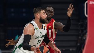 Džonatan Motli i Jonas Valančijunas, Crvena zvezda - Žalgiris
