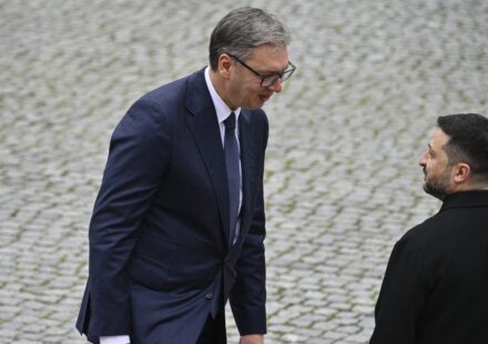 Aleksandar Vučić i Volodimir Zelenski