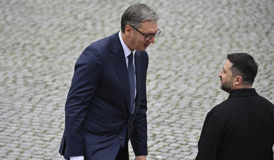 Aleksandar Vučić i Volodimir Zelenski
