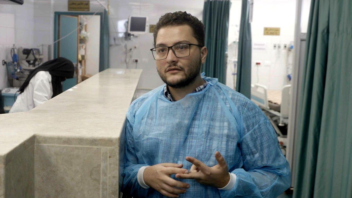 Lekar Avni el Džafaravi, iz dobrotvorne organizacije