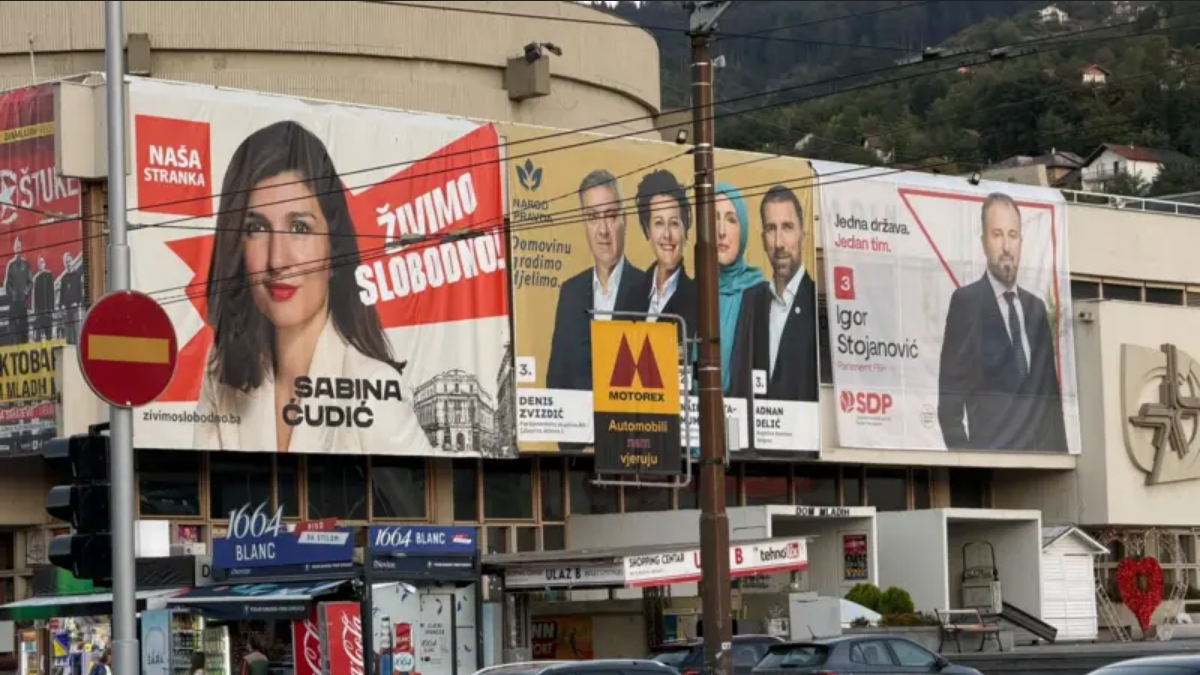 Predizborni bilbordi u Sarajevu