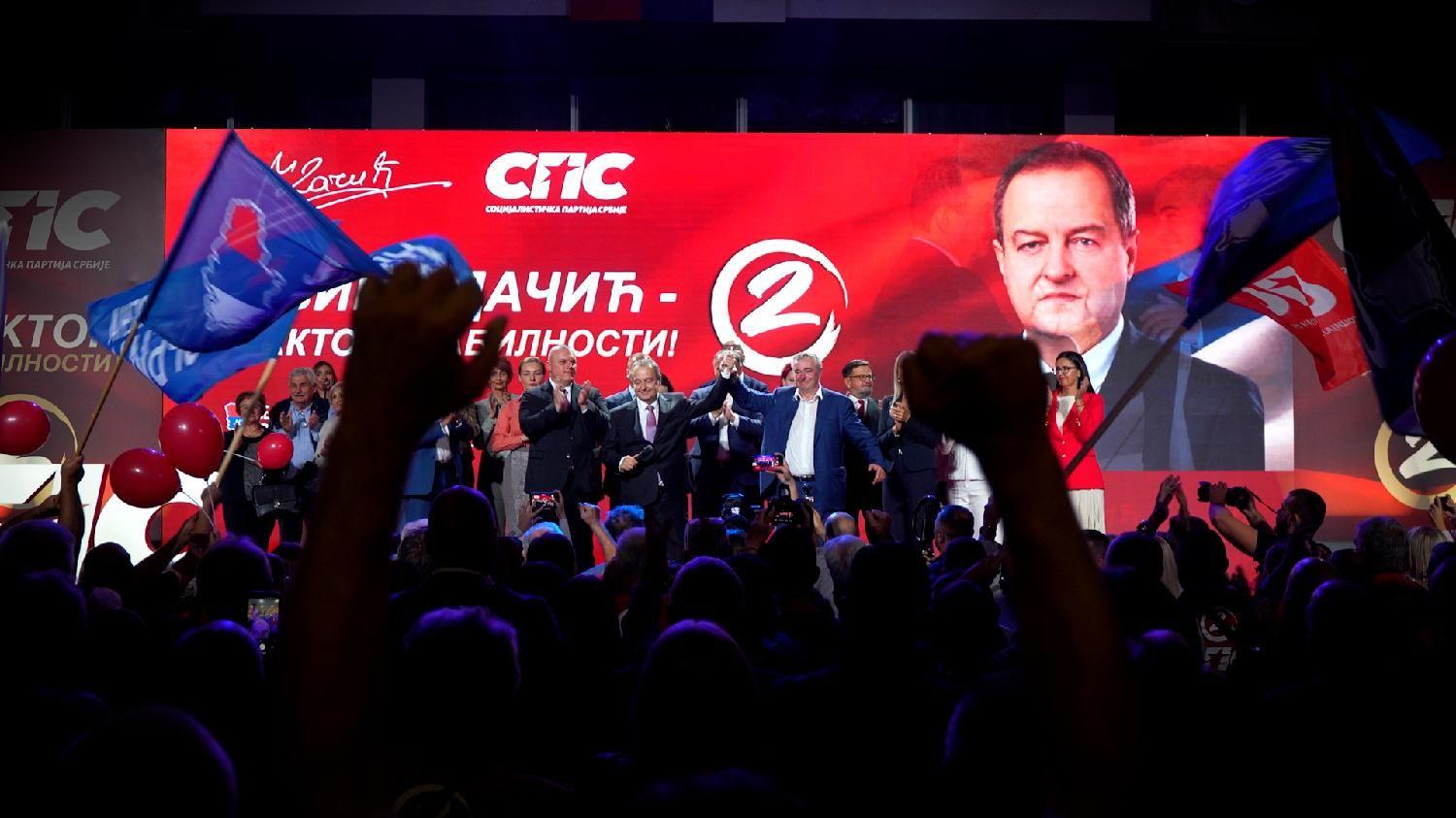 izbori, izborna kampanja sps-a, dačić, socijalisti