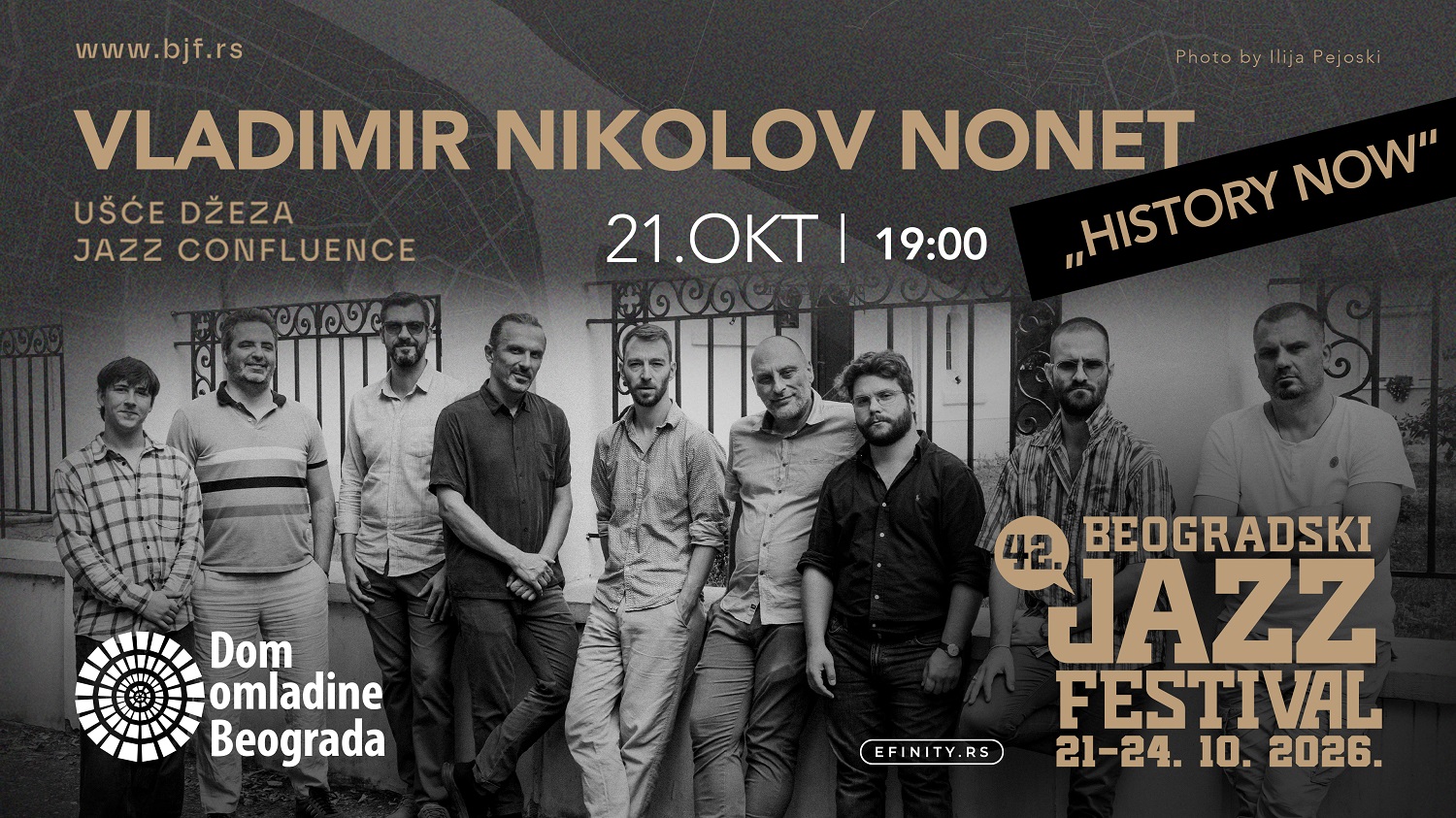 Koncerti srpskih umetnika otvaranju 42. Beogradski džez festival: Ana Popović i Vladimir Nikolov Nonet 3 Koncerti srpskih umetnika otvaranju 42. Beogradski džez festival: Ana Popović i Vladimir Nikolov Nonet 2
