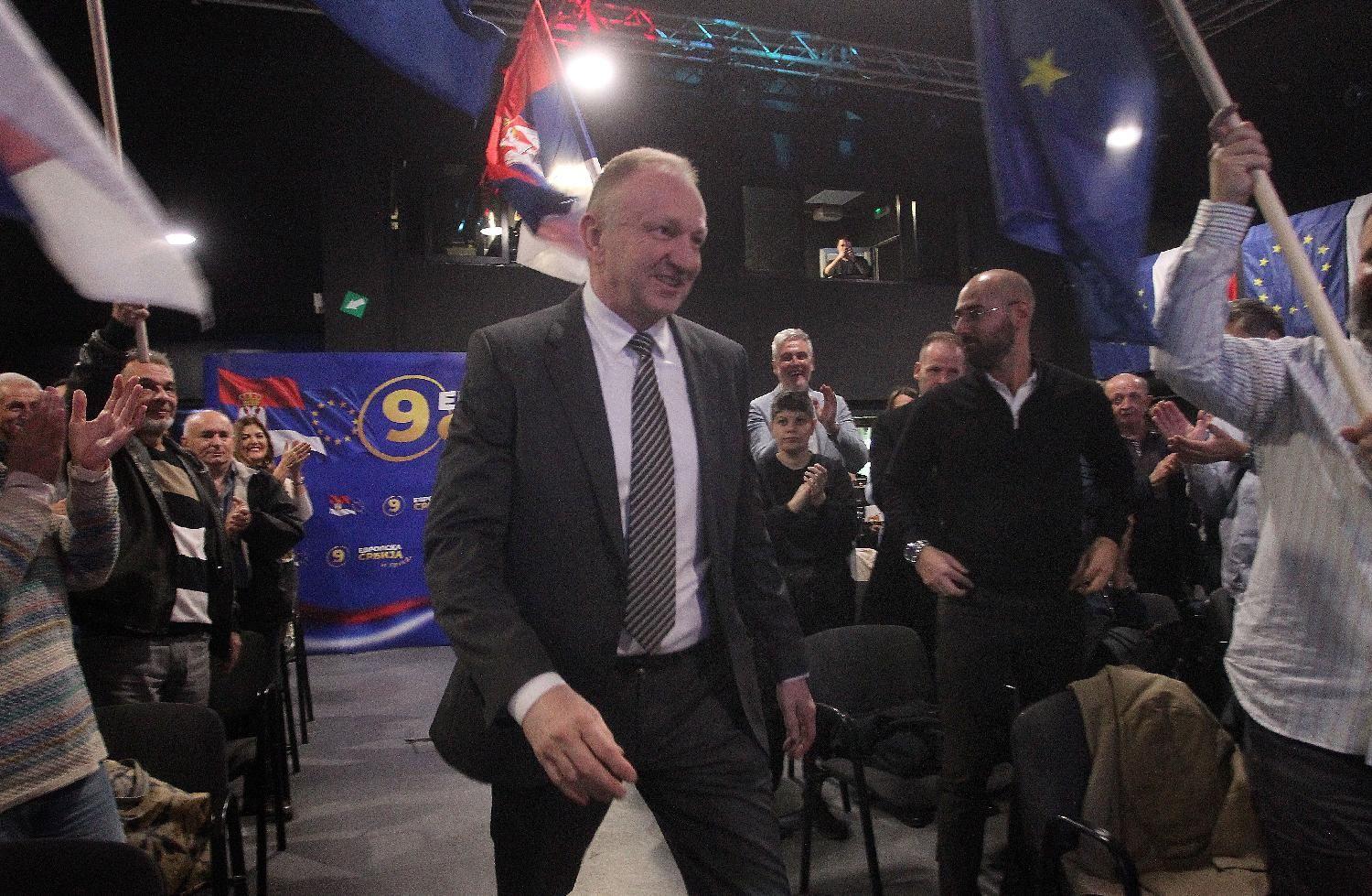 Dragan Đilas na predizbornoj konvenciji liste 'Evropska Srbija'