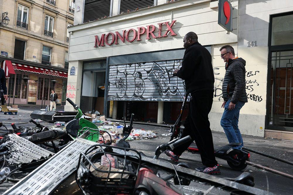 protesti u francuskoj, neredi u francuskoj