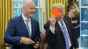 Đani Infantino i Donald Tramp
