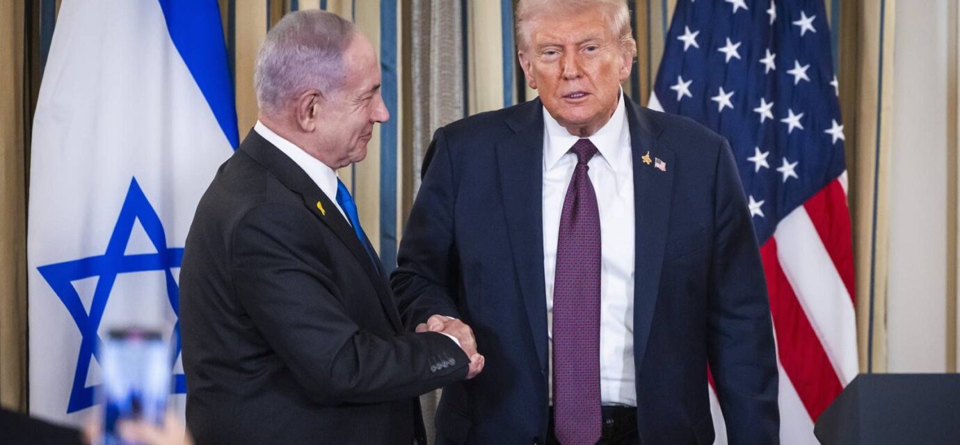 Benjamin Netanjahu i Donald Tramp