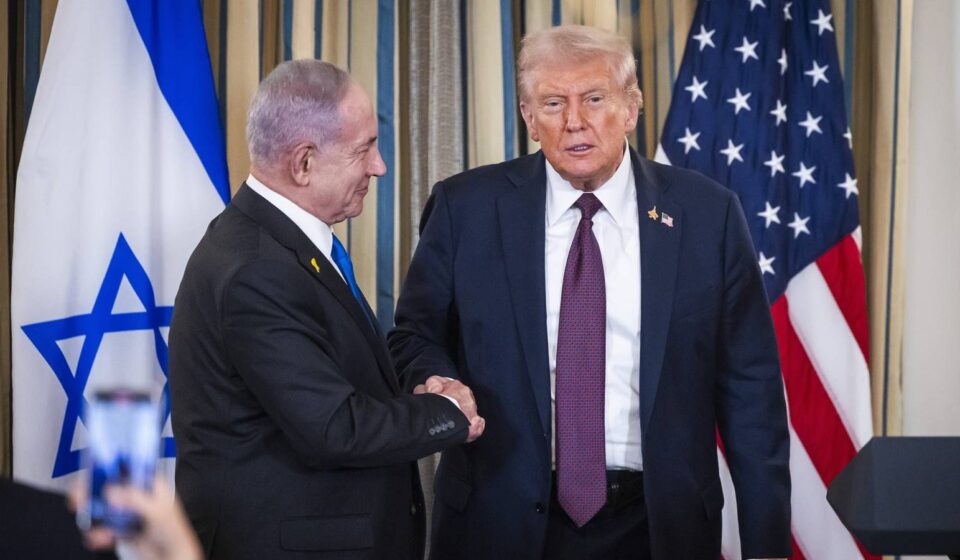 Benjamin Netanjahu i Donald Tramp