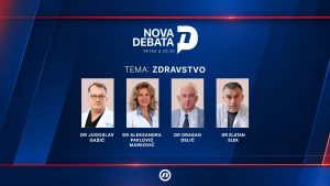 Druga predizborna debata na TV Nova: Tema zdravstvo 2