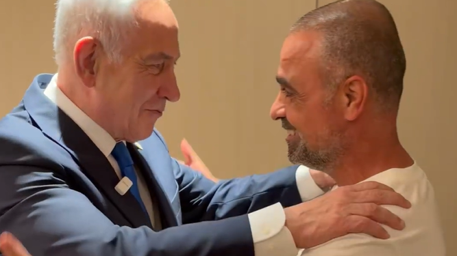netanjahu i putnik aviona