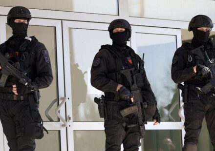Pripadnici specijalnih jedinica crnogorske policije, fotografija iz 2023.