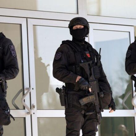 Pripadnici specijalnih jedinica crnogorske policije, fotografija iz 2023.