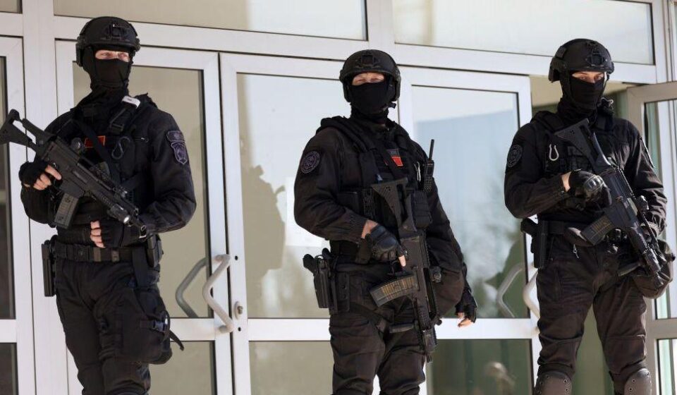 Pripadnici specijalnih jedinica crnogorske policije, fotografija iz 2023.