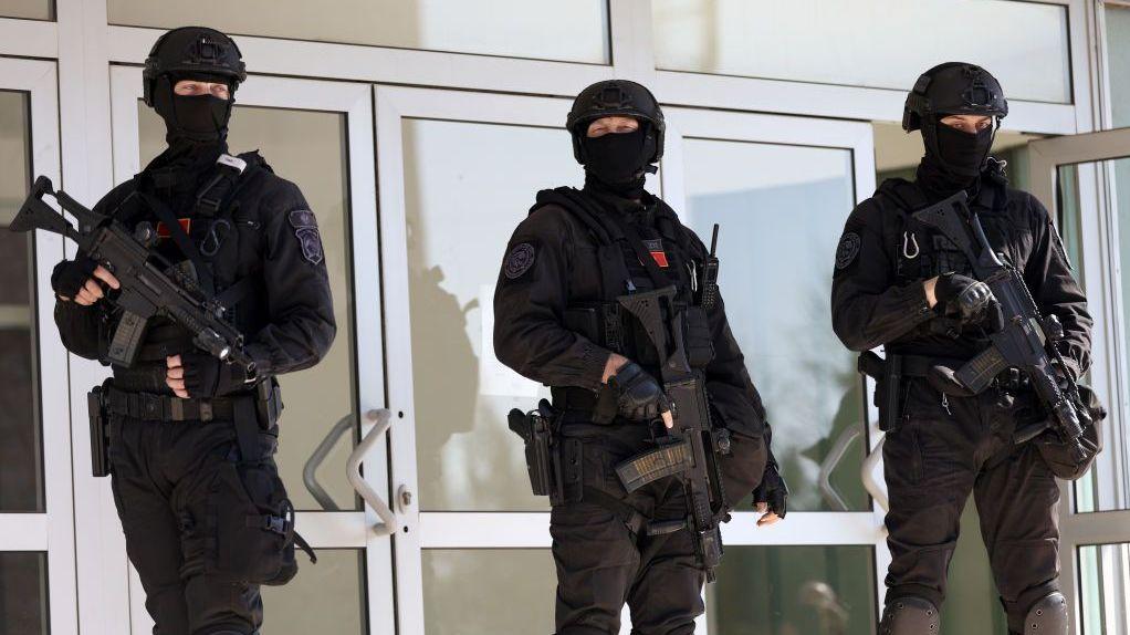 Pripadnici specijalnih jedinica crnogorske policije, fotografija iz 2023.