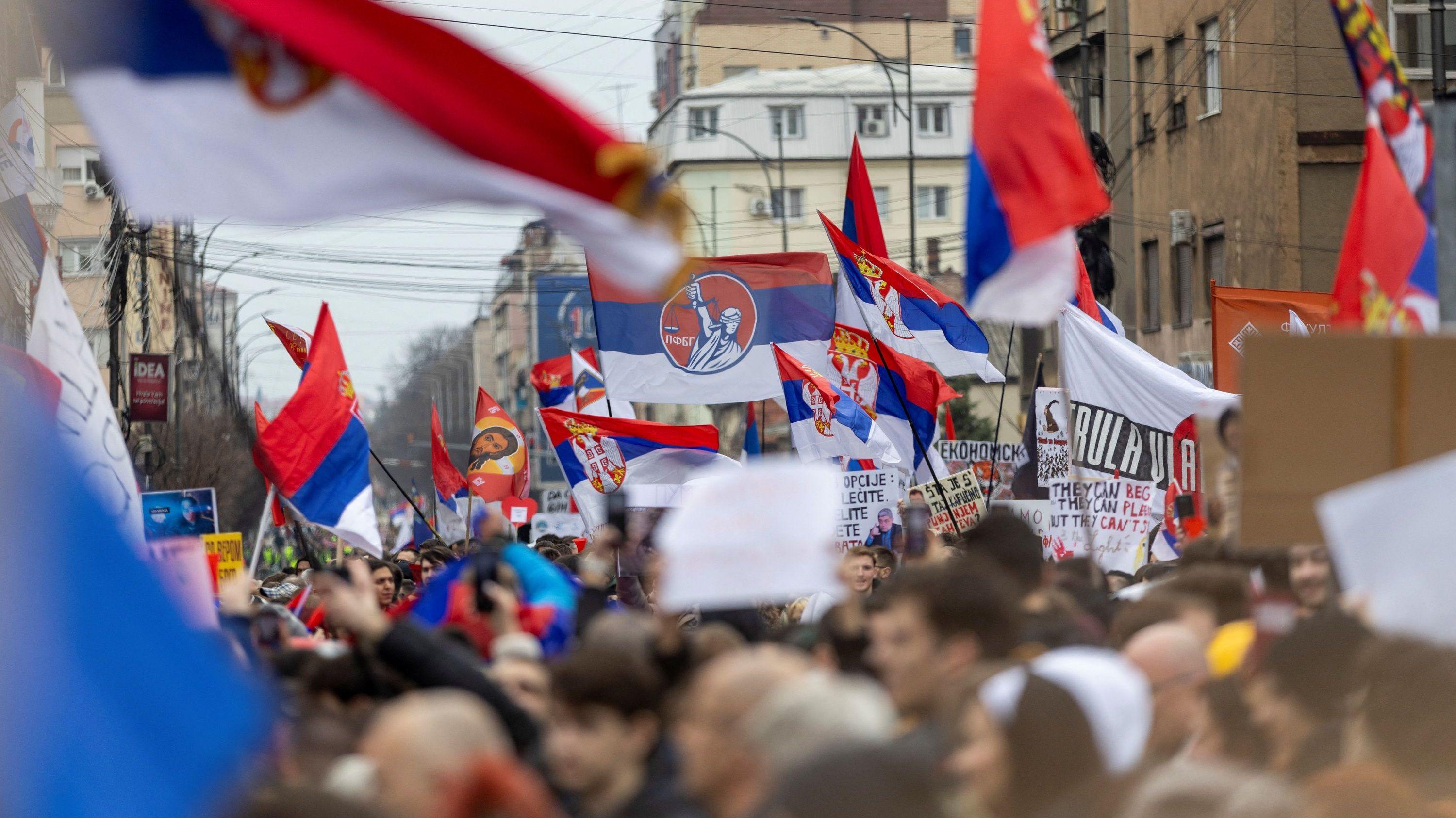 studentki protest u Nišu 2024.