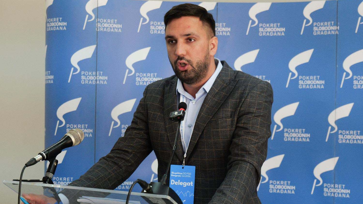 Koliko je verovatno da beogradski izbori budu raspisani zajedno sa predsedničkim? 2 Stefan Simić, predsednik beogradskog odbora PSG