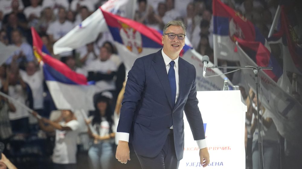 Vučić miting SNS