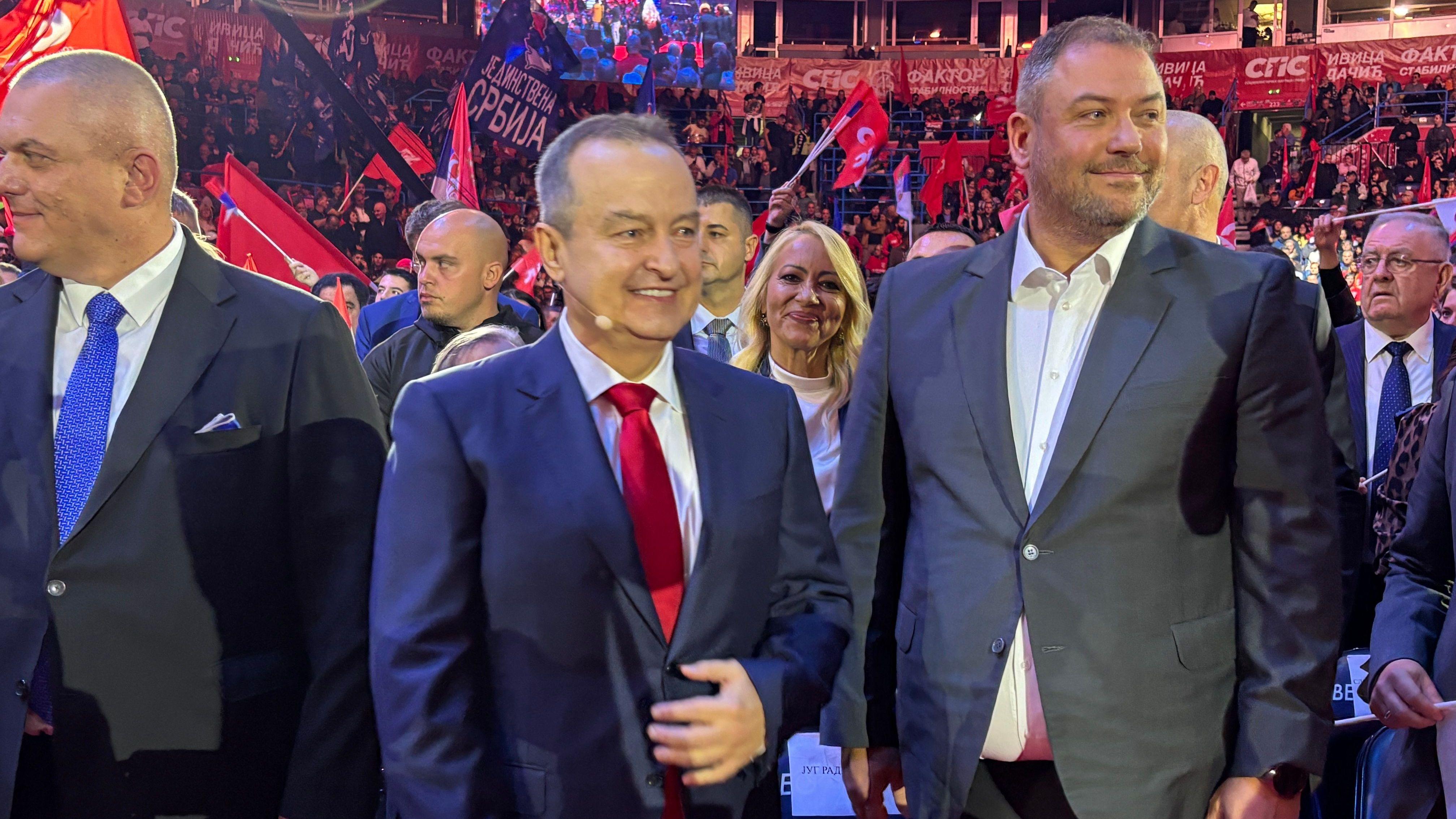 ivica dačić, lider socijalista, predsednik sps, socijalisti, skup sps