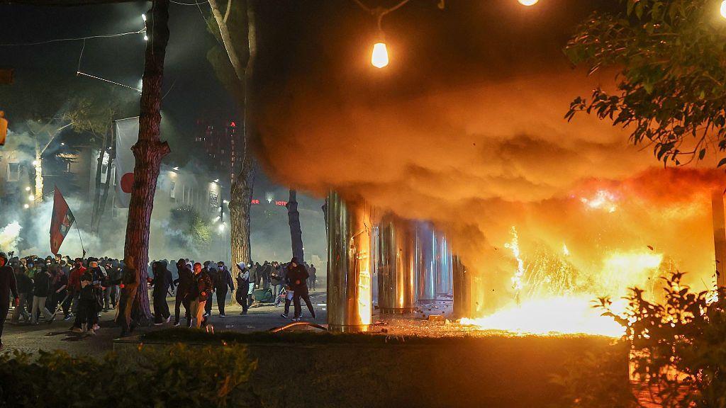 protesti u Albaniji