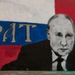 Mural u Beogradu posvećen Vladimiru Putinu, predsedniku Rusije