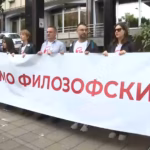 Više od 80 dana bez plate: Protest ispred Ministarstva prosvete u znak podrške zaposlenima na niškom Filozofskom fakultetu 1